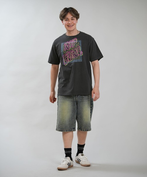 rip curl(リップカール)の「RIP CURL/リップカール メンズ 半袖 Tシャツ TRIBAL TEE RCM6S-2108(Tシャツ/カットソー・メンズ・ホワイト/スミクロ・M/L/XL)」の7枚目の写真