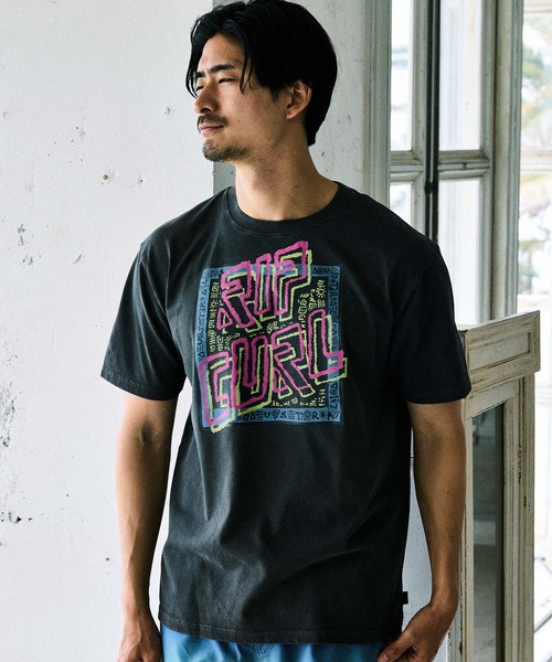 rip curl(リップカール)の「RIP CURL/リップカール メンズ 半袖 Tシャツ TRIBAL TEE RCM6S-2108(Tシャツ/カットソー・メンズ・ホワイト/スミクロ・M/L/XL)」の16枚目の写真