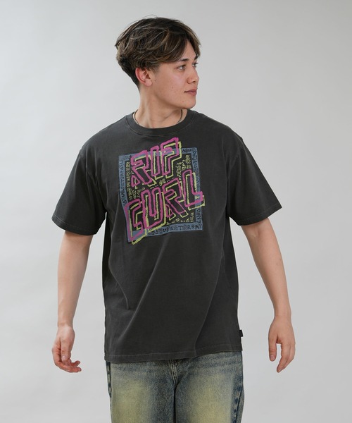 rip curl(リップカール)の「RIP CURL/リップカール メンズ 半袖 Tシャツ TRIBAL TEE RCM6S-2108(Tシャツ/カットソー・メンズ・ホワイト/スミクロ・M/L/XL)」の19枚目の写真