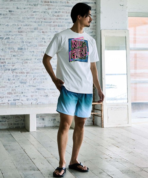 rip curl(リップカール)の「RIP CURL/リップカール メンズ 半袖 Tシャツ TRIBAL TEE RCM6S-2108(Tシャツ/カットソー・メンズ・ホワイト/スミクロ・M/L/XL)」の12枚目の写真