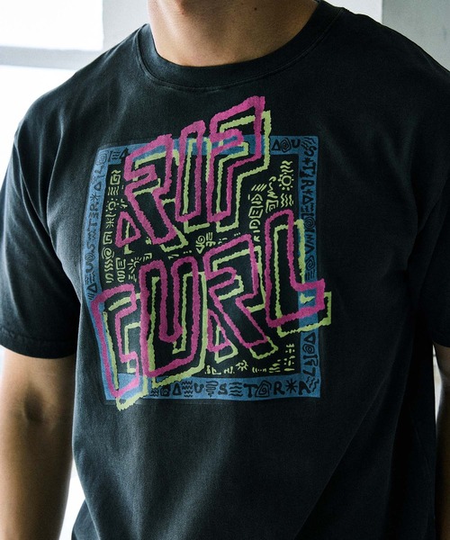 rip curl(リップカール)の「RIP CURL/リップカール メンズ 半袖 Tシャツ TRIBAL TEE RCM6S-2108(Tシャツ/カットソー・メンズ・ホワイト/スミクロ・M/L/XL)」の18枚目の写真