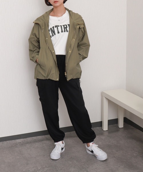 libelle more(リベル モア)の「ヴィンテージツイルカーゴパンツ(カーゴパンツ・レディース・ミント/チャコールグレー/ブラック/アイボリー/グレイッシュベージュ・M/L)」の15枚目の写真