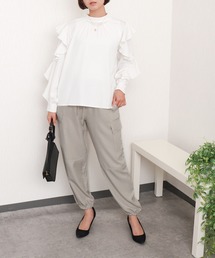 libelle more（リベル モア）の「ヴィンテージツイルカーゴパンツ（カーゴパンツ）」