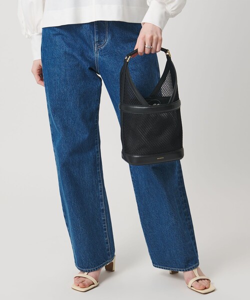 ORSETTO（オルセット）の「＜ORSETTO＞LUME TULE バッグ（ハンドバッグ・レディース・ブラック/ブラウン系・FREE）」の4枚目の写真