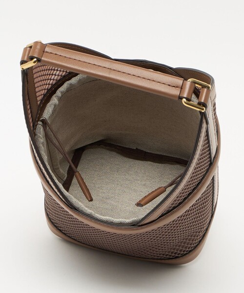 ORSETTO（オルセット）の「＜ORSETTO＞LUME TULE バッグ（ハンドバッグ・レディース・ブラック/ブラウン系・FREE）」の12枚目の写真