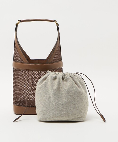 ORSETTO（オルセット）の「＜ORSETTO＞LUME TULE バッグ（ハンドバッグ・レディース・ブラック/ブラウン系・FREE）」の13枚目の写真