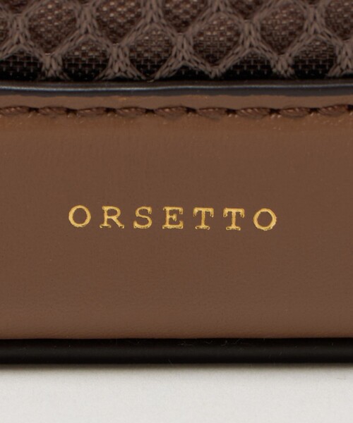ORSETTO（オルセット）の「＜ORSETTO＞LUME TULE バッグ（ハンドバッグ・レディース・ブラック/ブラウン系・FREE）」の14枚目の写真