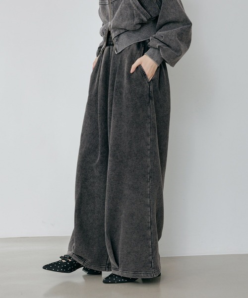 Heather（ヘザー）の「UV裏毛ワイドパンツ　656679（スウェットパンツ・レディース・グレー系その他/ピンク/スミクロ・FREE）」の20枚目の写真