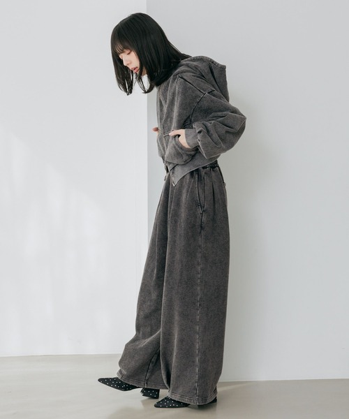 Heather（ヘザー）の「UV裏毛ワイドパンツ　656679（スウェットパンツ・レディース・グレー系その他/ピンク/スミクロ・FREE）」の22枚目の写真