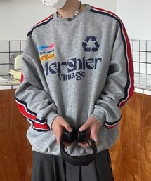 NerSnlerプリントスウェットプルオーバー