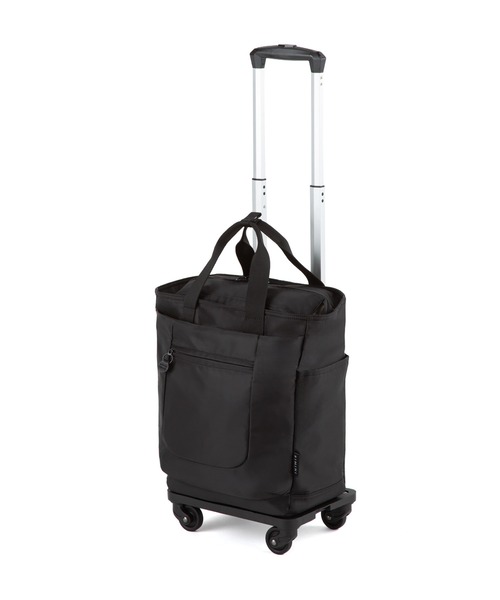 ACE(エース)の「RIMINI/リミニ サト キャリーバッグ 24L 機内持込 お買い物カート 65441(スーツケース/キャリーバッグ・レディース・ネイビー/ブラック/イエロー/ブラウン・FREE)」の2枚目の写真