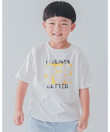 2nd（セカンド）の「ジーンズベーセカンド SMILE Tシャツ（Tシャツ/カットソー）」