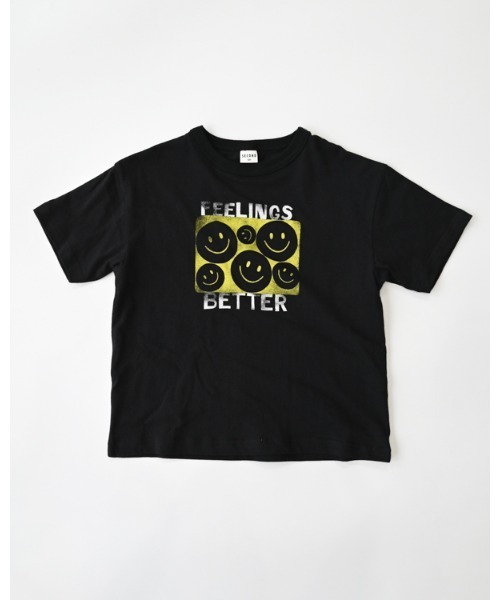 2nd（セカンド）の「ジーンズベーセカンド SMILE Tシャツ（Tシャツ/カットソー・キッズ・オフホワイト/ブラック・110cm/120cm/130cm/150cm/160cm/140cm）」の15枚目の写真
