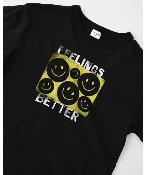 2nd（セカンド）の「ジーンズベーセカンド SMILE Tシャツ（Tシャツ/カットソー・キッズ・オフホワイト/ブラック・110cm/120cm/130cm/150cm/160cm/140cm）」の17枚目の写真