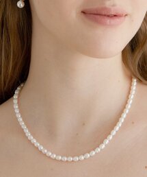HALDEN（ハルデン）の「natural freshwater pearl necklace (N006_6mm)（ネックレス）」