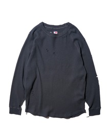 2AM（ツーエイエム）の「I LOVE LA / 3/4 SLEEVE WAFFLE TEE（Tシャツ/カットソー）」