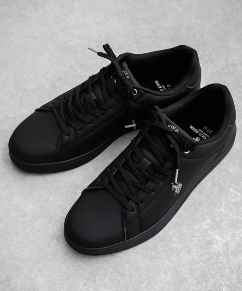 U.S. POLO ASSN.(ユーエスポロアッスン)の「U.S. POLO ASSN. ユーエスポロアッスン ローカット 紐靴コートスニーカー(スニーカー・メンズ・ホワイト×グリーン/ブラック×シルバー/ホワイト×ブラック・26cm/25cm/24cm/23cm/28cm/27cm)」の11枚目の写真