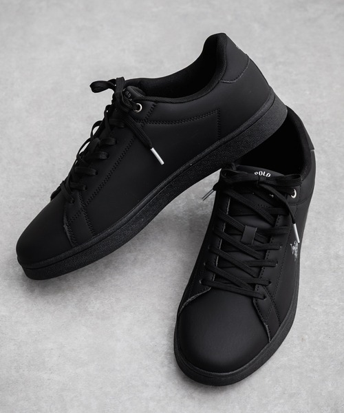 U.S. POLO ASSN.(ユーエスポロアッスン)の「U.S. POLO ASSN. ユーエスポロアッスン ローカット 紐靴コートスニーカー(スニーカー・メンズ・ホワイト×グリーン/ブラック×シルバー/ホワイト×ブラック・26cm/25cm/24cm/23cm/28cm/27cm)」の13枚目の写真