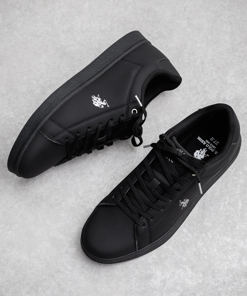 U.S. POLO ASSN.(ユーエスポロアッスン)の「U.S. POLO ASSN. ユーエスポロアッスン ローカット 紐靴コートスニーカー(スニーカー・メンズ・ホワイト×グリーン/ブラック×シルバー/ホワイト×ブラック・26cm/25cm/24cm/23cm/28cm/27cm)」の14枚目の写真