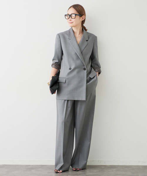 Deuxieme Classe（ドゥーズィエムクラス）の「*Essential ジャケット（テーラードジャケット・レディース・グレー/ベージュ系その他・38/36）」の10枚目の写真