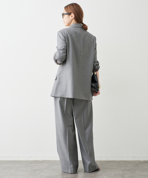 Deuxieme Classe（ドゥーズィエムクラス）の「*Essential ジャケット（テーラードジャケット・レディース・グレー/ベージュ系その他・38/36）」の14枚目の写真