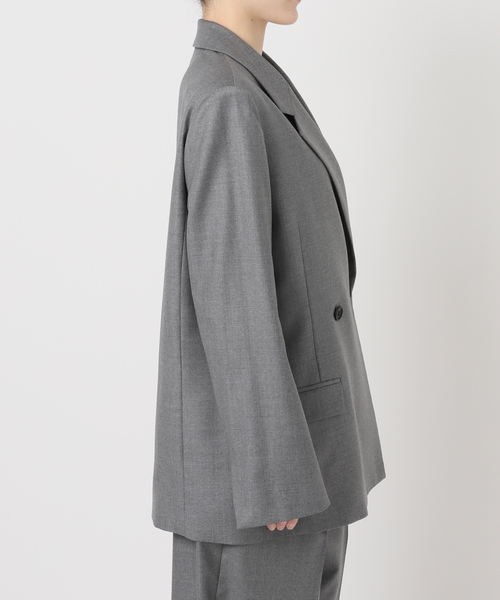 【定価9.8万円】Deuxieme Classeテーラードジャケット グレー Essential ジャケット（テーラードジャケット）｜Deuxieme Classe