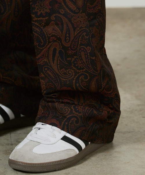 superNova.(スーパーノヴァ)の「superNova. Adjuster flare pants - Paisley jacquard SN-455(スラックス・メンズ・ブラウン・S)」の18枚目の写真