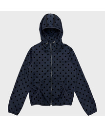 PLASMASPHERE（プラズマスフィア）の「スプーンドットシャーリングフードウィンドブレーカー_ネイビー（パーカー）」