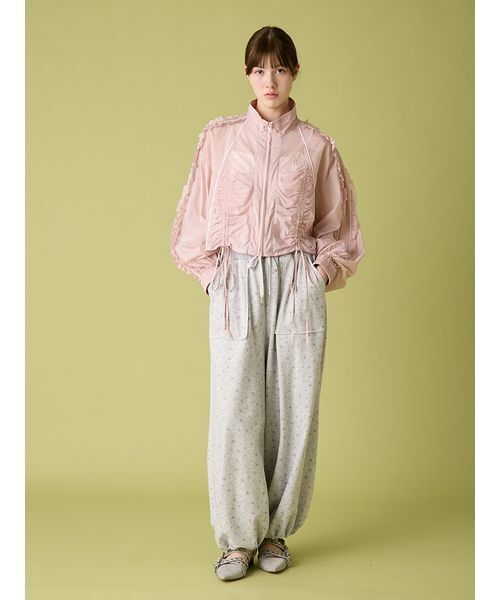 FURFUR（ファーファー）の「【限定カラー】ミニフラワープリントスウェットパンツ（その他パンツ・レディース・ライトグレー/ホワイト/ブラック・0/1）」の17枚目の写真