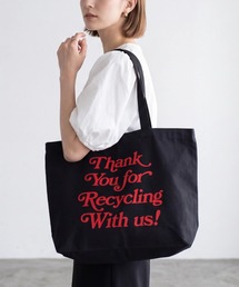 【SE1】【Bag Shop NYC/バッグ ショップ エヌワイシー】 THANK YOU FOR RECYCLINGJUMBO TOTE