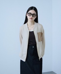 VICKY（ビッキー）の「【大人の抜け感】メッシュブルゾン（ダウンジャケット/コート）」