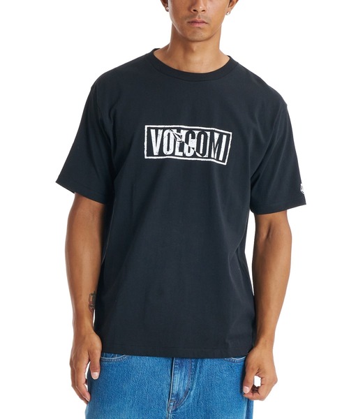 VOLCOM(ボルコム)の「VOLCOM メンズ BIG LOGO SS TEE Tシャツ 【2026年春夏モデル】(Tシャツ/カットソー・メンズ・ブラック/ベージュ系その他/ホワイト/グリーン系その他・X-LARGE/LARGE/MEDIUM/SMALL)」の1枚目の写真