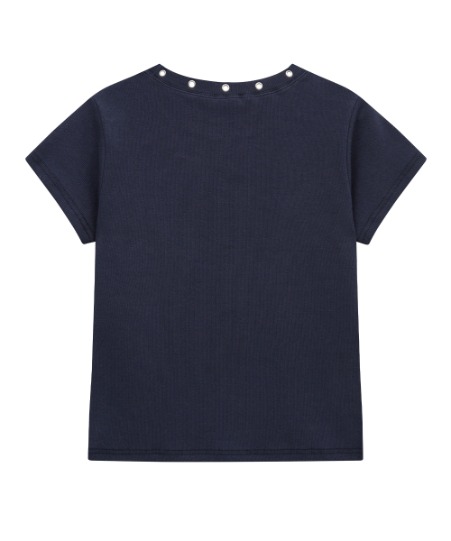 Midnight Move（ミッドナイトムーブ）の「england t (navy)（Tシャツ/カットソー・レディース・その他・FREE）」の3枚目の写真