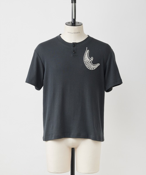 SHINYAKOZUKA（シンヤコヅカ）の「chalk-sketched Moon(ISSUE#8)（Tシャツ/カットソー・メンズ・グレー系その他・LARGE/MEDIUM/SMALL）」の6枚目の写真