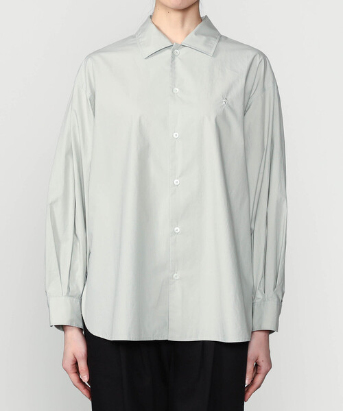 GYMPHLEX(ジムフレックス)の「Gymphlex | コットン 長袖チュニックシャツ WOMEN(シャツ/ブラウス・レディース・ピンク/グレー・12)」の7枚目の写真