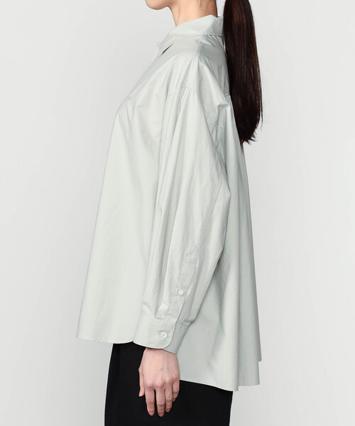 GYMPHLEX(ジムフレックス)の「Gymphlex | コットン 長袖チュニックシャツ WOMEN(シャツ/ブラウス・レディース・ピンク/グレー・12)」の6枚目の写真