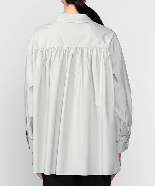 GYMPHLEX(ジムフレックス)の「Gymphlex | コットン 長袖チュニックシャツ WOMEN(シャツ/ブラウス・レディース・ピンク/グレー・12)」の5枚目の写真