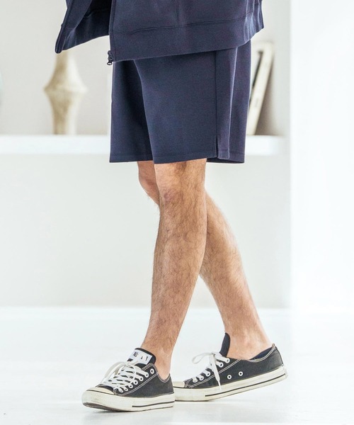 Magine(マージン)の「mp14833-Double Knit Short Pants ショートパンツ(MGN-261-048)(その他パンツ・メンズ・ネイビー/ミックスグレー/ブラック・48/46/44)」の3枚目の写真