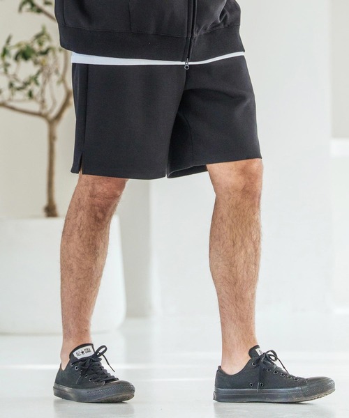 Magine(マージン)の「mp14833-Double Knit Short Pants ショートパンツ(MGN-261-048)(その他パンツ・メンズ・ネイビー/ミックスグレー/ブラック・48/46/44)」の6枚目の写真