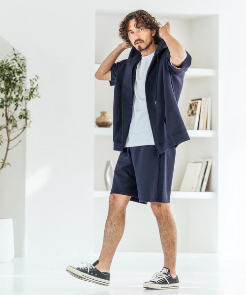 Magine(マージン)の「mp14833-Double Knit Short Pants ショートパンツ(MGN-261-048)(その他パンツ・メンズ・ネイビー/ミックスグレー/ブラック・48/46/44)」の15枚目の写真