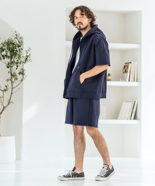 Magine(マージン)の「mp14833-Double Knit Short Pants ショートパンツ(MGN-261-048)(その他パンツ・メンズ・ネイビー/ミックスグレー/ブラック・48/46/44)」の16枚目の写真