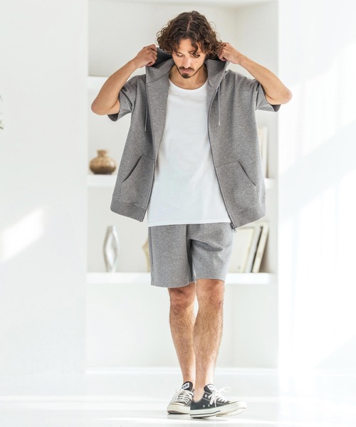 Magine(マージン)の「mp14833-Double Knit Short Pants ショートパンツ(MGN-261-048)(その他パンツ・メンズ・ネイビー/ミックスグレー/ブラック・48/46/44)」の22枚目の写真