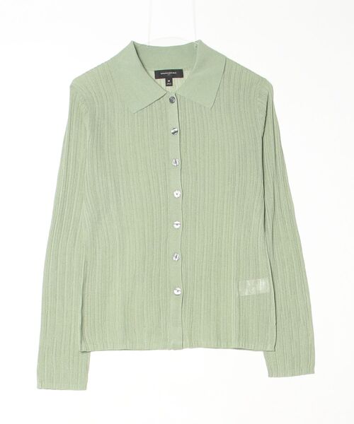 BANANA REPUBLIC FACTORY STORE(バナナリパブリック ファクトリーストア)の「BANANA REPUBLIC FACTORY STORE シアー カーディガン セーター(カーディガン/ボレロ・レディース・ホワイト/グリーン/ブラック・M/XS/L/S)」の10枚目の写真