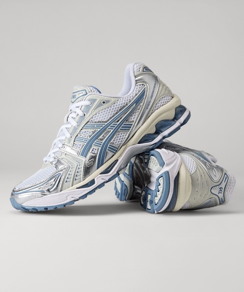 ASICS(アシックス)の「GEL-KAYANO 14 1203A537.115(スニーカー・メンズ・ホワイト・8/6h/6/5h/5/11/10/9h/9/8h/4h)」の1枚目の写真