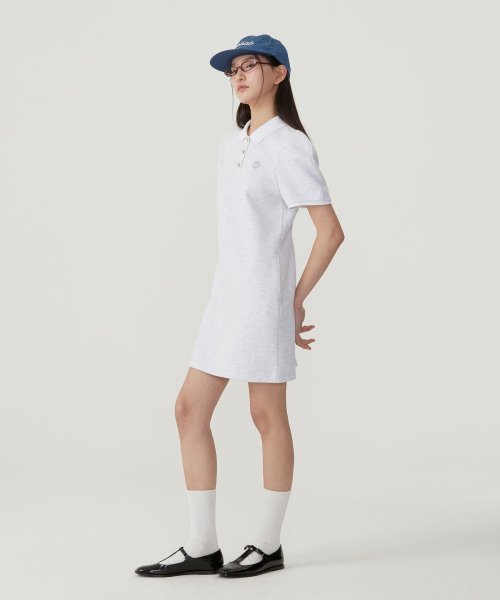 COVERNAT WOMAN(カバーナットウーマン)の「ウーマンパフ カラワンピース Heather Gray(ワンピース・レディース・その他・WS/WM)」の5枚目の写真