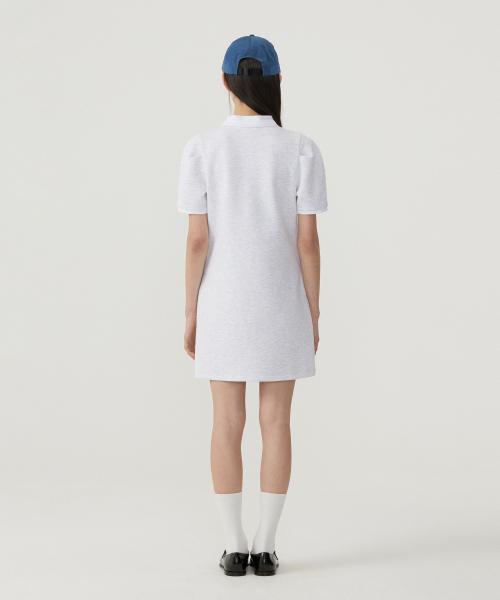 COVERNAT WOMAN(カバーナットウーマン)の「ウーマンパフ カラワンピース Heather Gray(ワンピース・レディース・その他・WS/WM)」の6枚目の写真