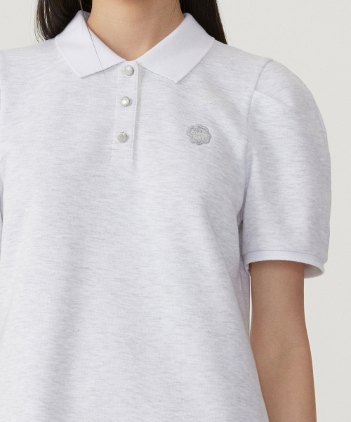 COVERNAT WOMAN(カバーナットウーマン)の「ウーマンパフ カラワンピース Heather Gray(ワンピース・レディース・その他・WS/WM)」の7枚目の写真