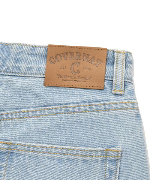 COVERNAT WOMAN(カバーナットウーマン)の「ウィメンズテーパードデニムパンツライトブルー(デニムパンツ・レディース・その他・WS/WM)」の8枚目の写真