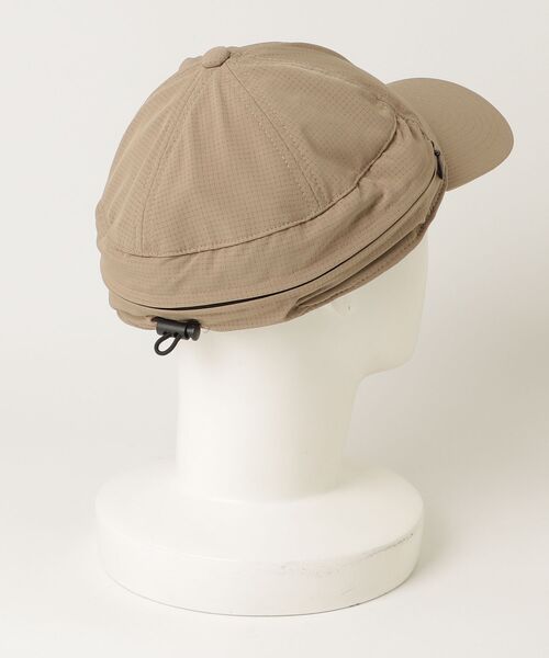 KRIFF MAYER（クリフメイヤー）の「【KRIFF MAYER/クリフメイヤー】2way パッカブルエアリーキャップ（キャップ・メンズ・ネイビー/ベージュ/ブラック・FREE）」の4枚目の写真