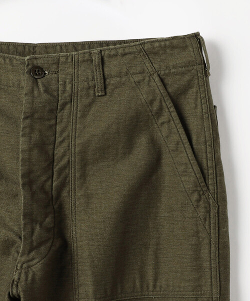 orSlow（オアスロウ）の「Orslow/オアスロウ VINTAGE FIT FATIGUE PANTS（カーゴパンツ・メンズ・オリーブ・2）」の10枚目の写真